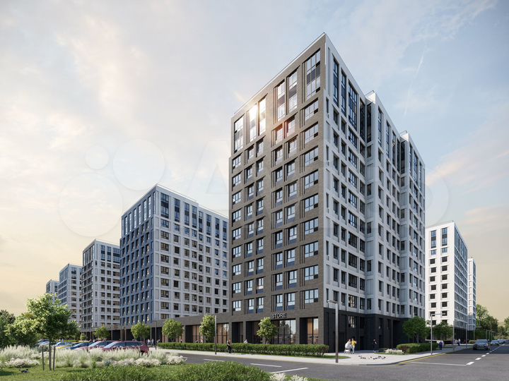 2-к. квартира, 64,7 м², 11/13 эт.