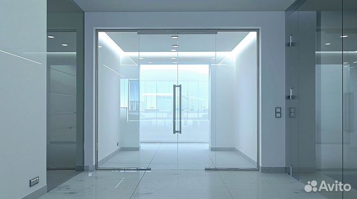 Двери стеклянные на заказ