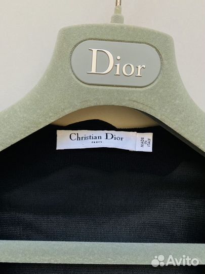 Чёрная женская блуза Christian Dior. Оригинал