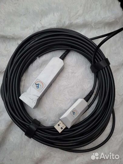 Оптоволоконный гибридный кабель USB 3.0