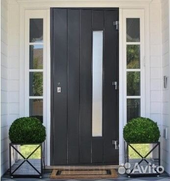 Дверь входная деревянная для частного дома Север М