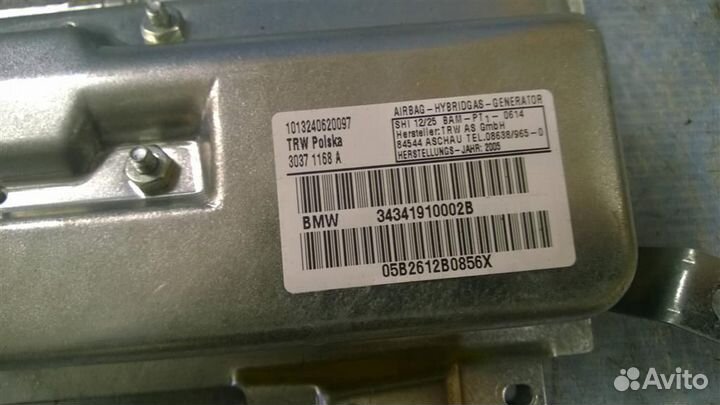 Подушка безопасности в дверь BMW X3 E83