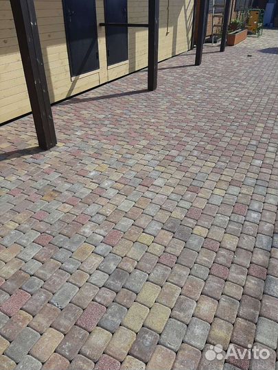 Укладка тротуарной плитки
