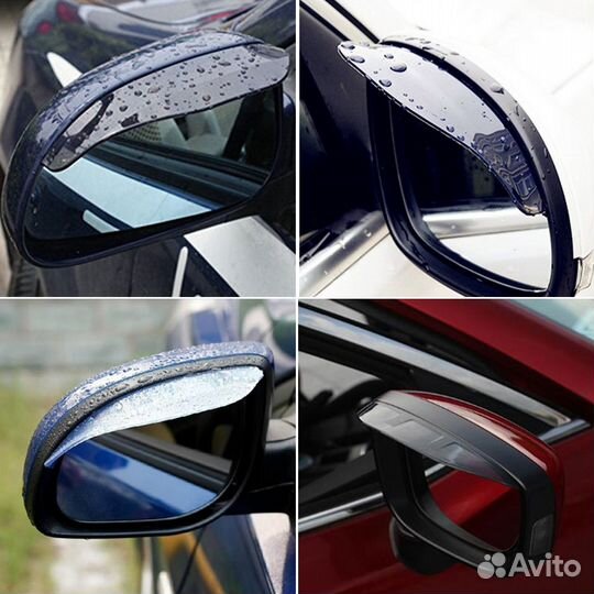 Спойлер на боковое зеркало дефлектор