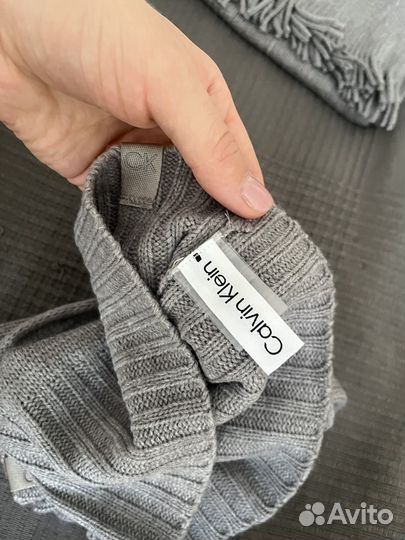 Шапка шарф перчатки calvin klein