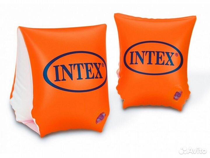 Нарукавники 58642 3-6 лет 23х15 см intex
