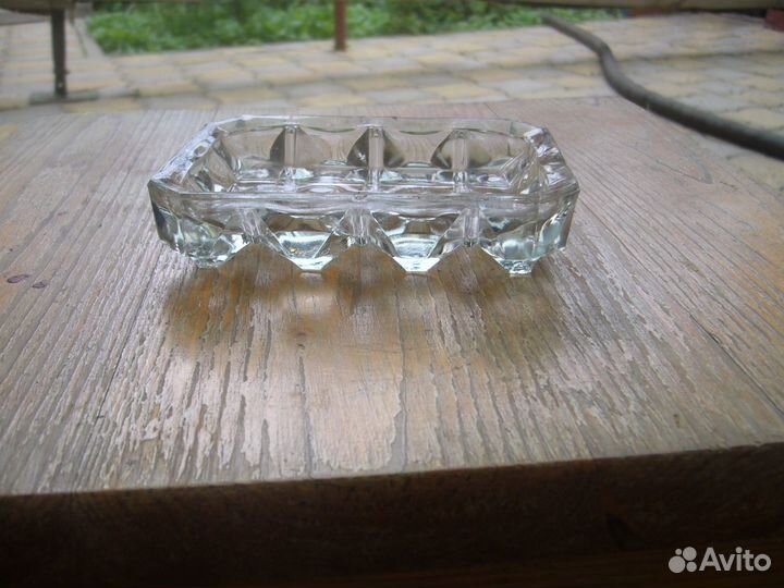 Хрустальная пепельница