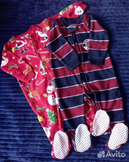 Комбинезоны флисовые 74 80