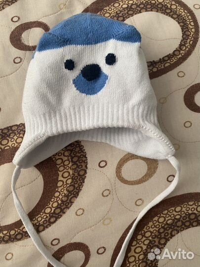 Детская демисезонная шапка