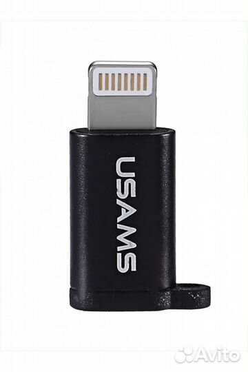 Адаптер usams lighting TO micro USB