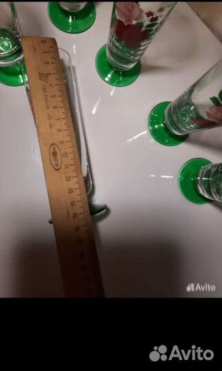 Набор фужеров, ведро для охлаждения