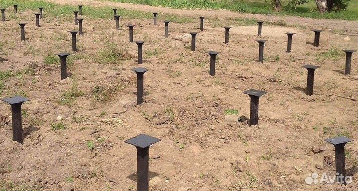 Винтовые сваи, геошурупы под ключ