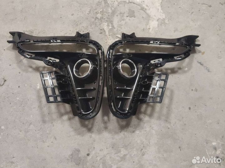 Рамки под противотуманки на киа рио 4