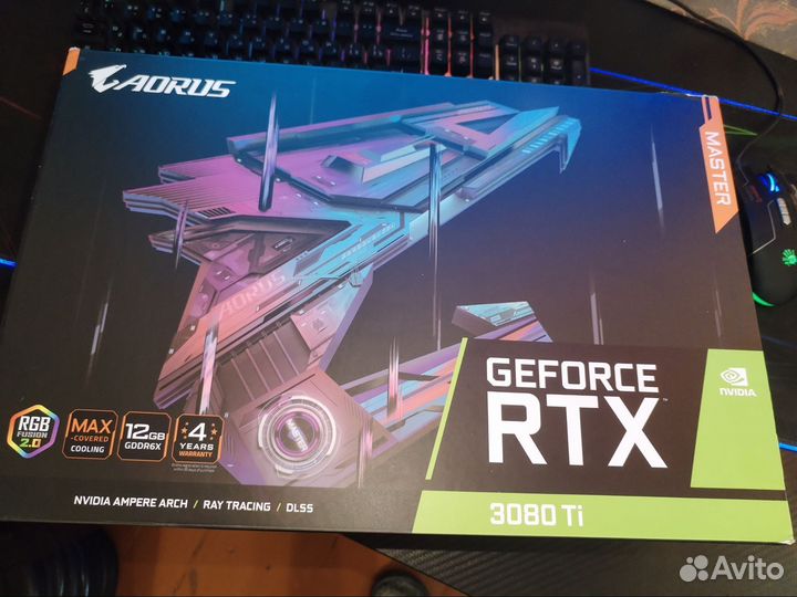 Rtx 3080 TI gigabyte aorus master 12gb / Обмен