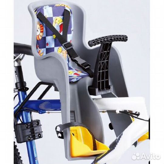 Сидение на раму GH-908E, серое, 6-908