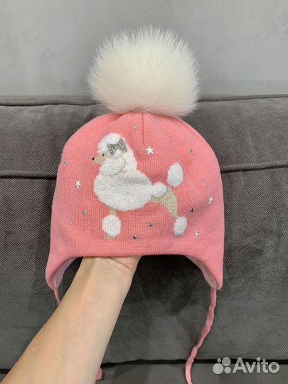 Шапка зимняя для девочки р 50 Artel