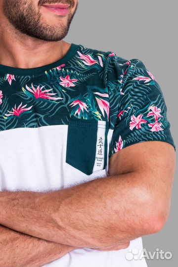 Футболка - белый №Н-50509. Оптом