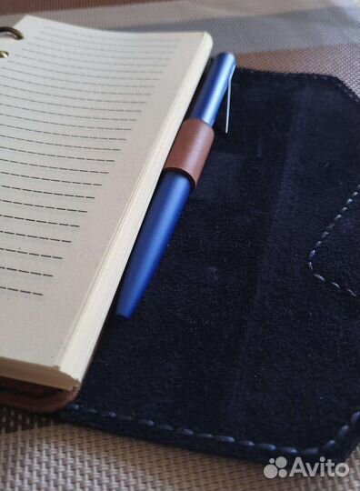 Кожанная записная книжка блокнот