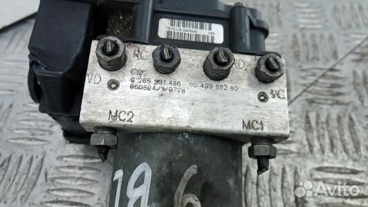 Блок ABS peugeot 307 (9BL16KW01)