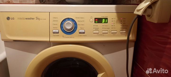 Стиральная машина бу lg 5 кг