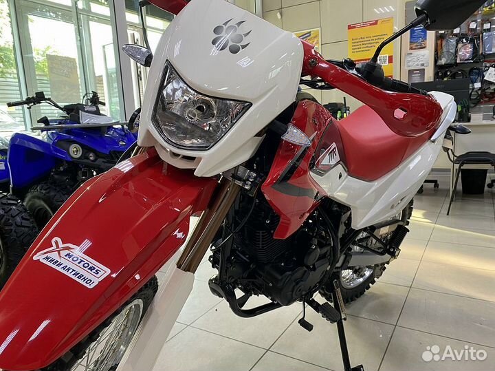 Мотоцикл irbis TTR 250R красный