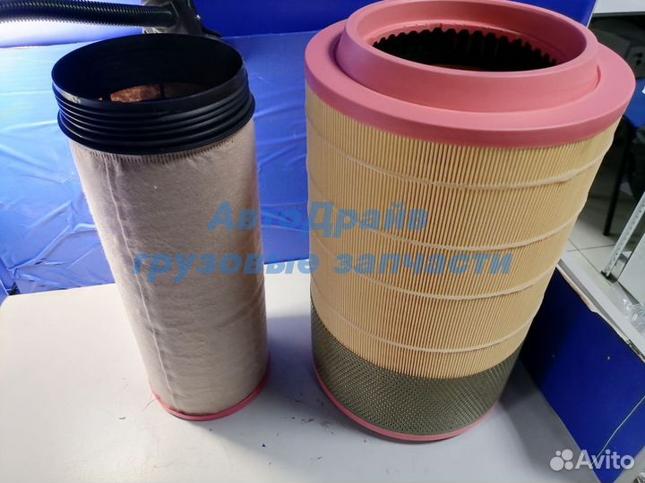 Фильтр воздушный Камаз 5490 (комплект основной+вст