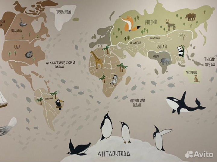 Роспись стен