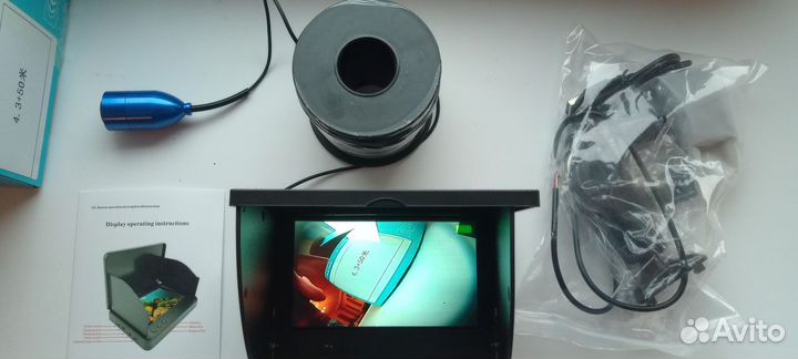 Камера 50м видеоинспекции видеокаротаж скважин