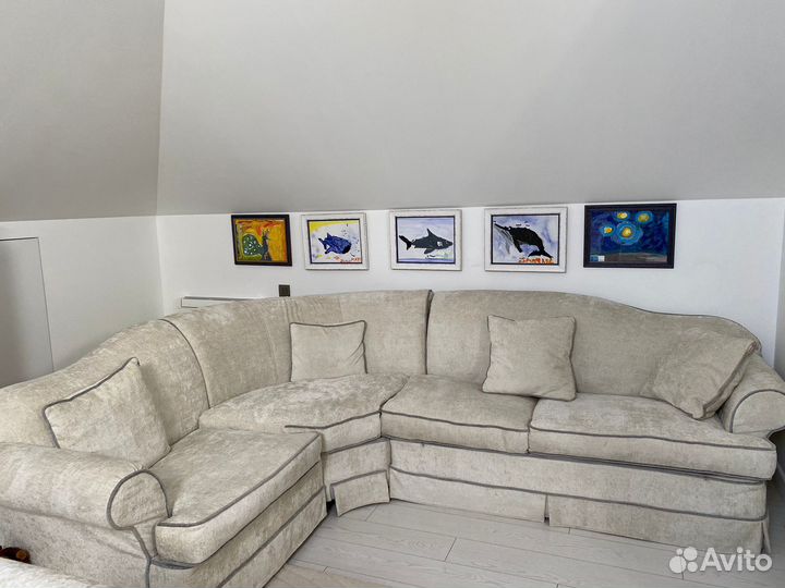 Угловой диван бу