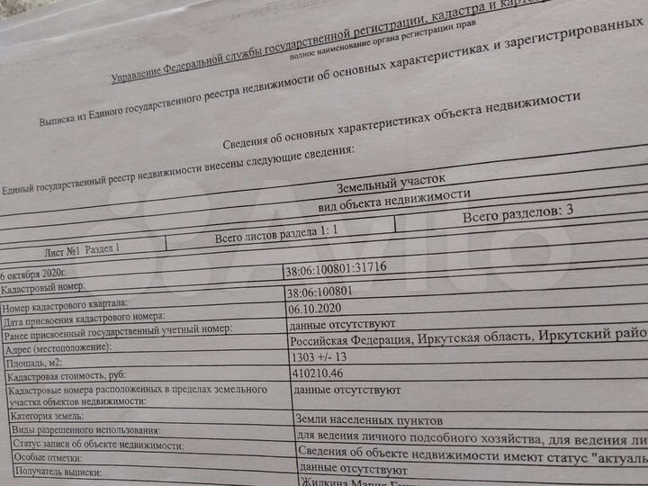 Участок 13 сот. (ИЖС)