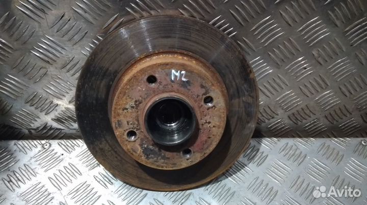 Диск тормозной Megane 2 (03-09) зад. б\у