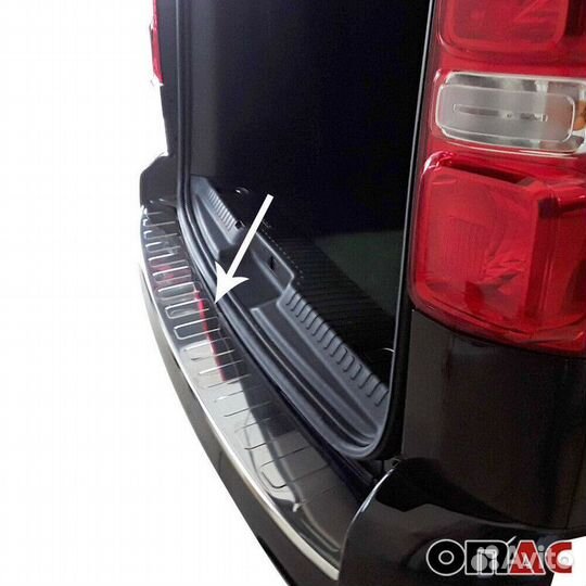 Накладка на задний бампер Opel Zafira Life 