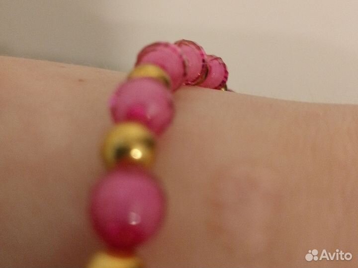 Браслет из бусен
