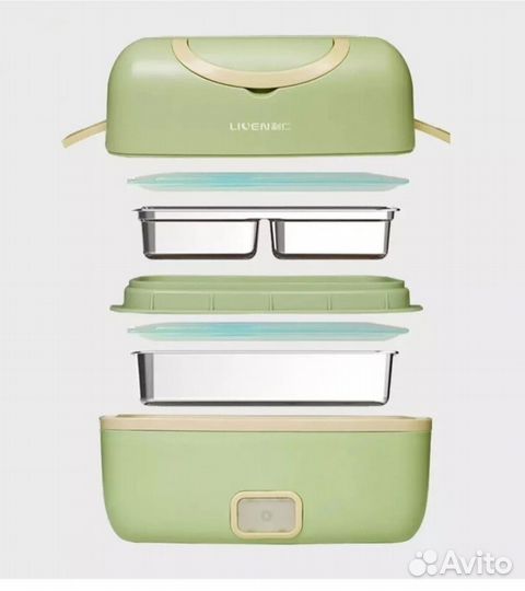 Liven Ланч-бокс с подогревом Fun Electric Lunch