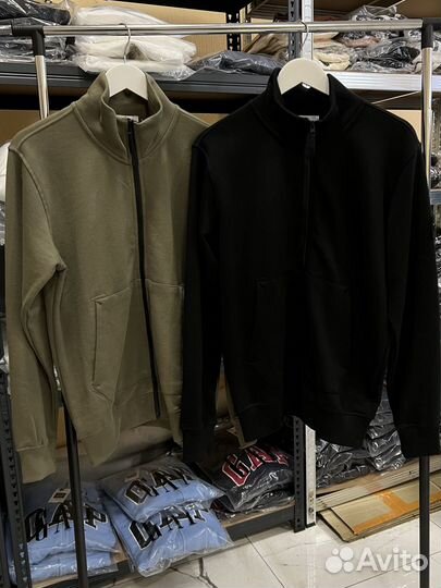 Кофты Stone Island (Хаки,Черный)