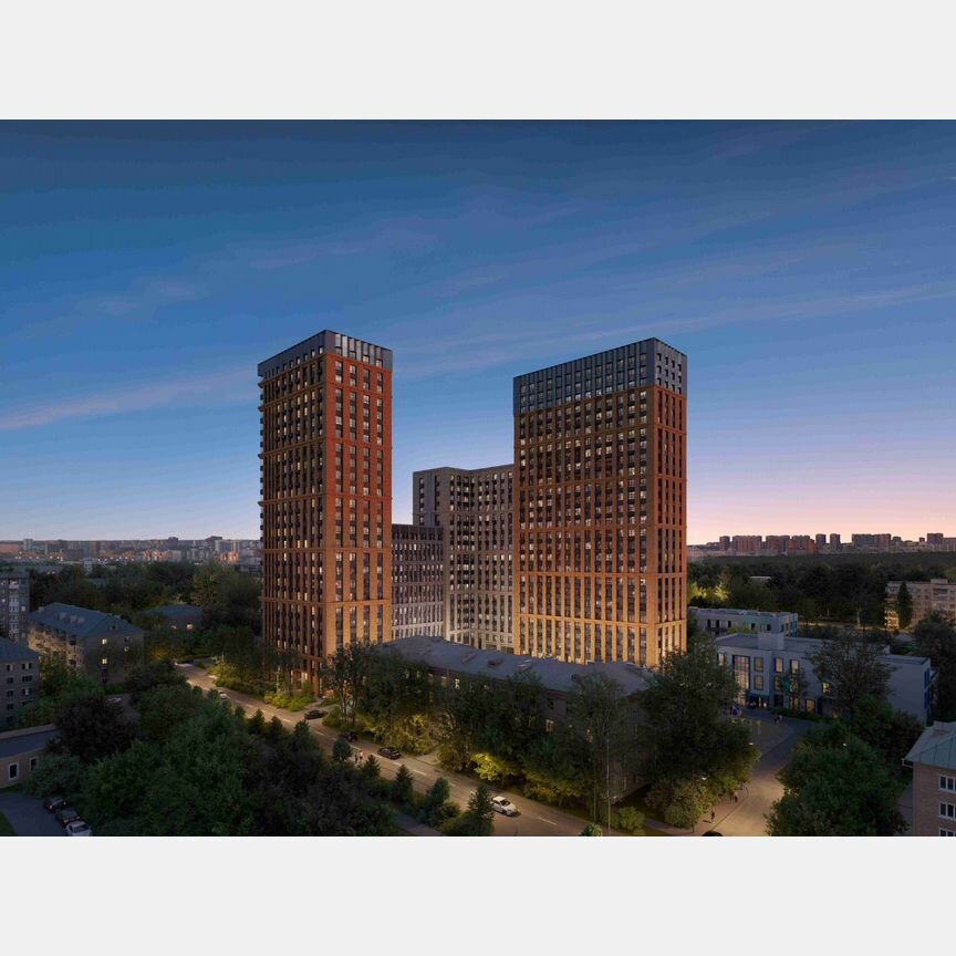 3-к. квартира, 95,5 м², 9/12 эт.