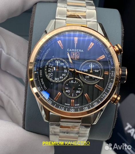 Мужские стильные часы Tag Heuer