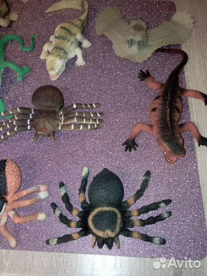 Рептилии, игрушки