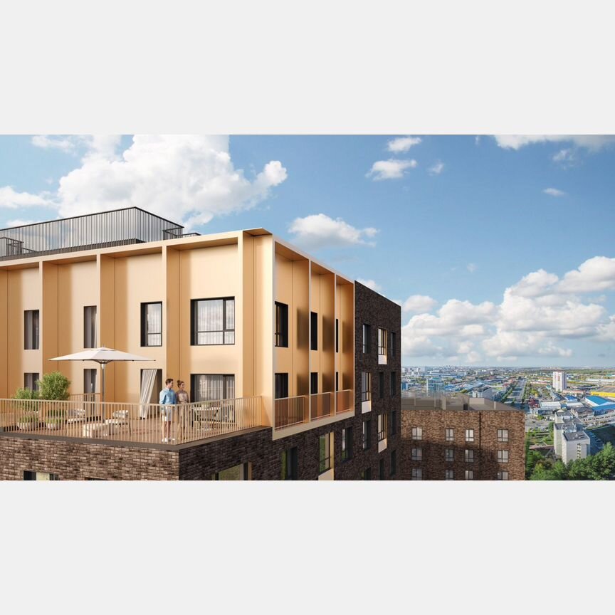 1-к. квартира, 45,9 м², 16/23 эт.