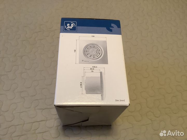 Вентилятор вытяжной 100