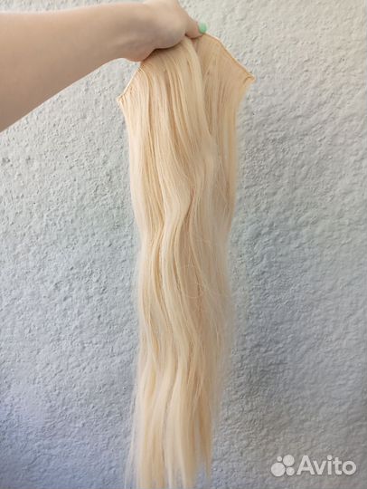 Волосы на заколках накладные