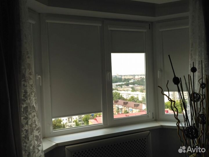 Рулонные кассетные шторы блекаут D758