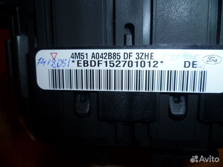 AIR BAG в руль Ford ford focus II 1418051