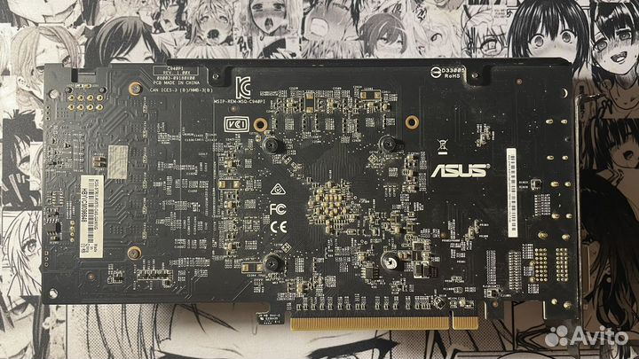 Видеокарта asus ROG Strix Radeon RX570 OC 4GB