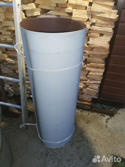 Лист оцинкованный крашеный б/у