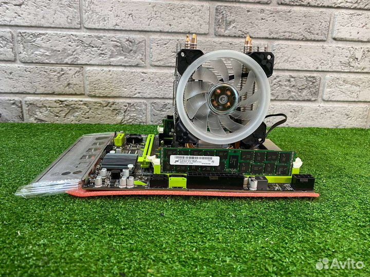 Игровой комплект i7-7700(аналог) +16gb + башня+x79