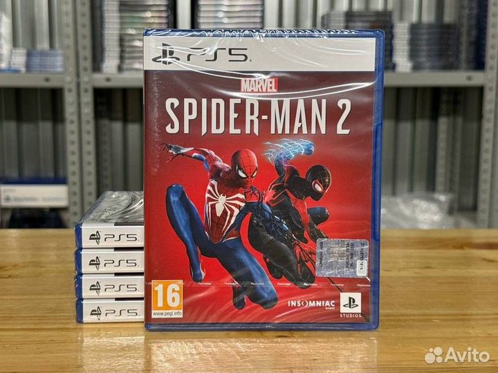 Диск Spider Man 2 PS5 (Новый, Русская Версия)