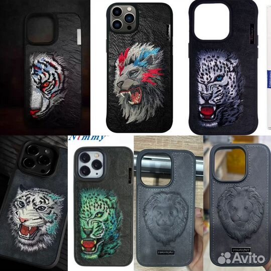 Чехол Nimmy для iPhone с трехмерной вышивкой