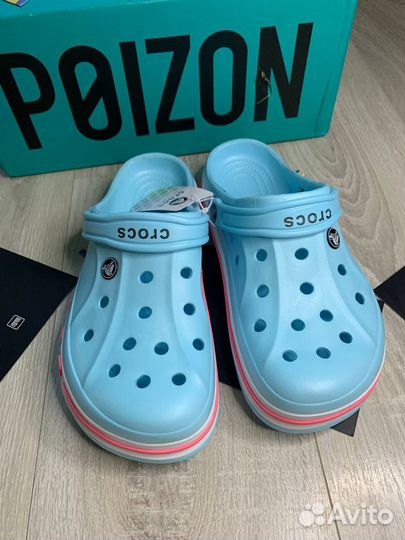 Crocs сабо синие 41 размер