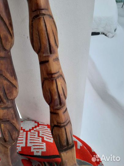 Вилка и ложка из дерева/декор/66 см